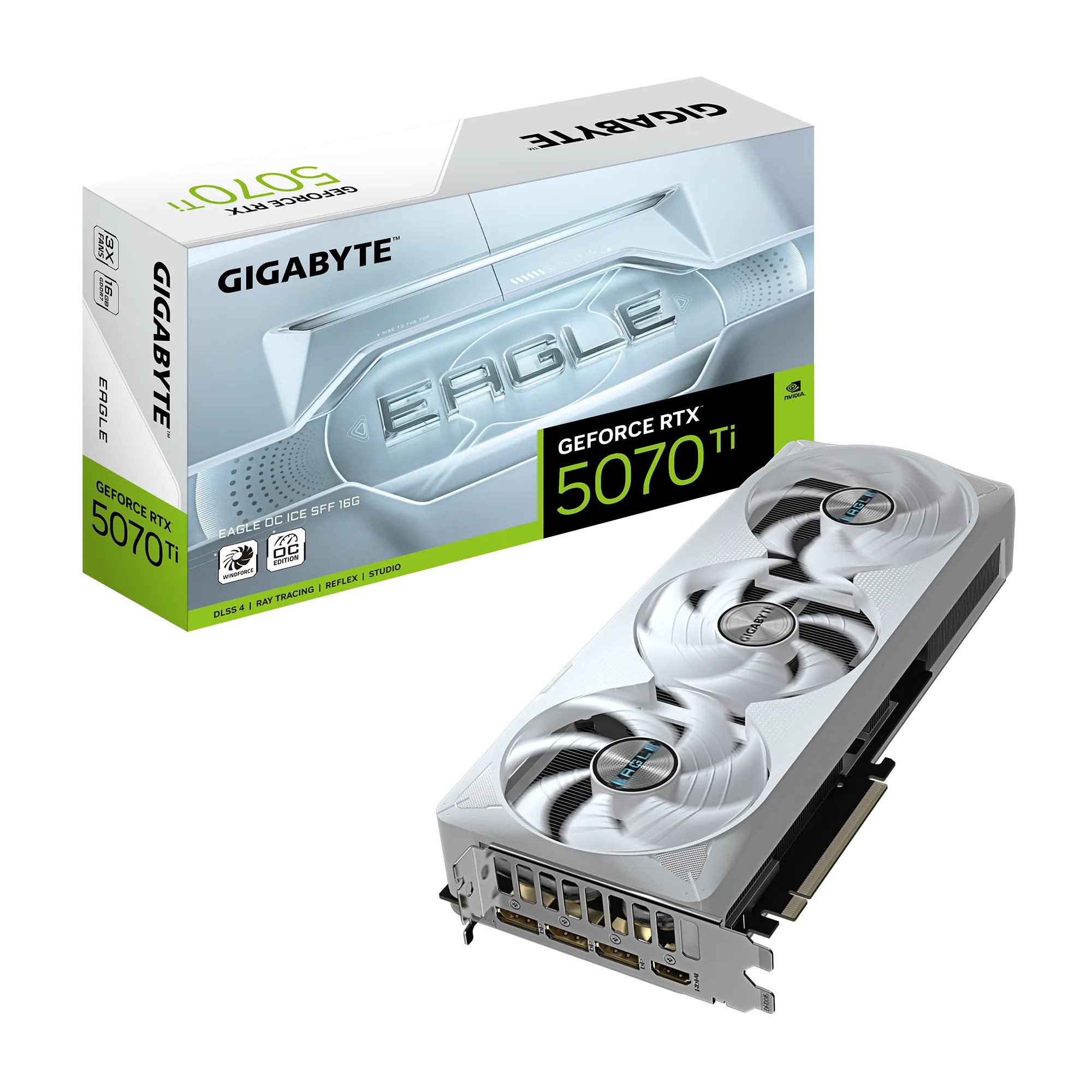 Gigabyte GeForce RTX 5070Ti | Eagle OC Ice SFF 16GB GPU