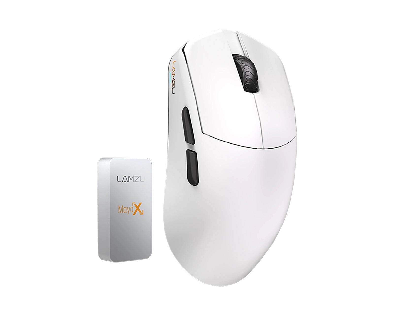 Lamzu Maya X 8K Dongle | Wireless Gaming Mouse (Black, White, Pink)