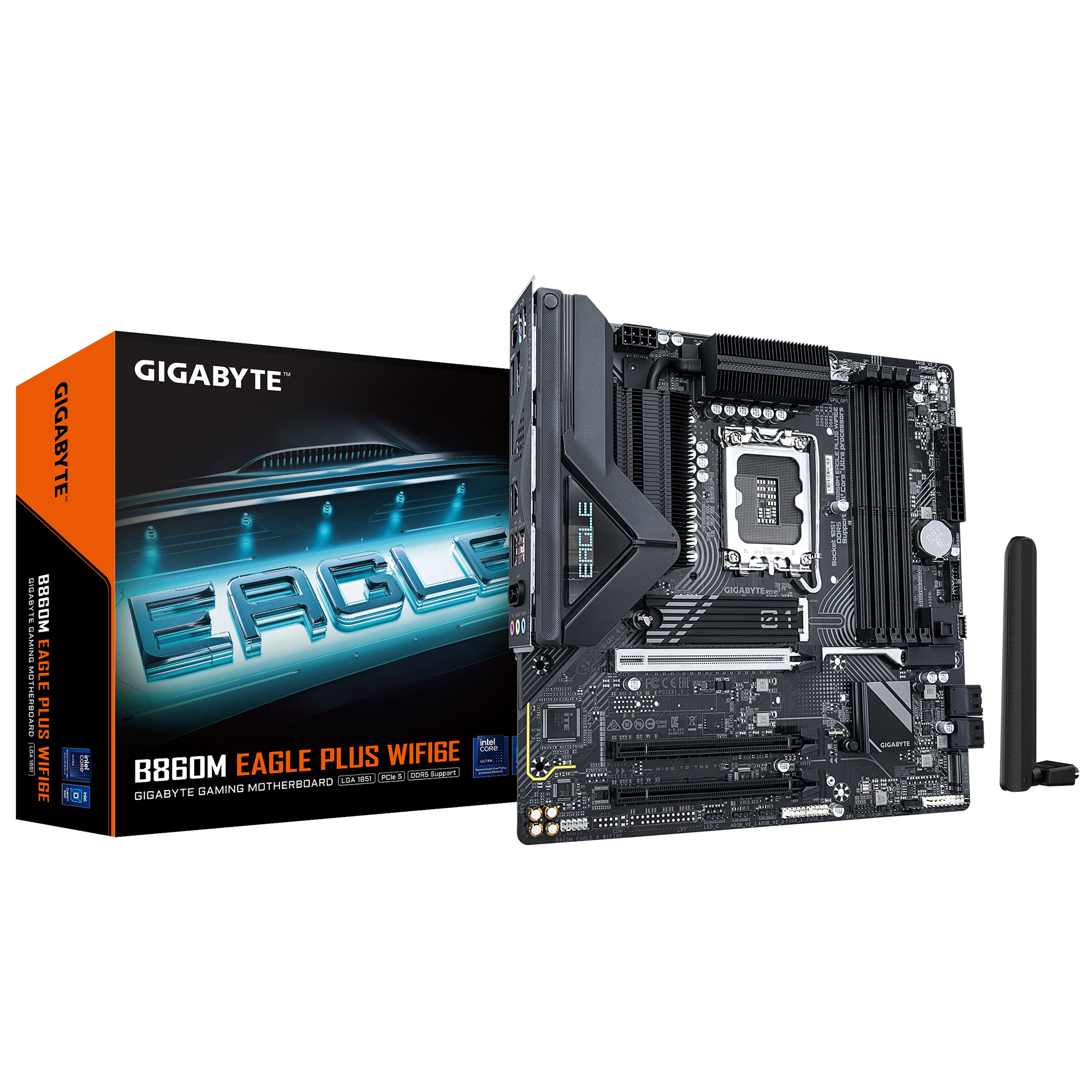 Gigabyte B860M | Eagle Plus Wifi6E Motherboard