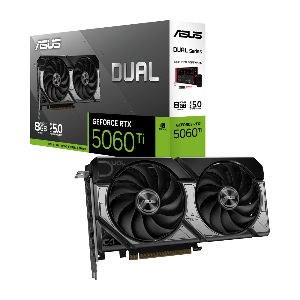 ASUS Geforce RTX 5060TI | Dual 8GB GPU
