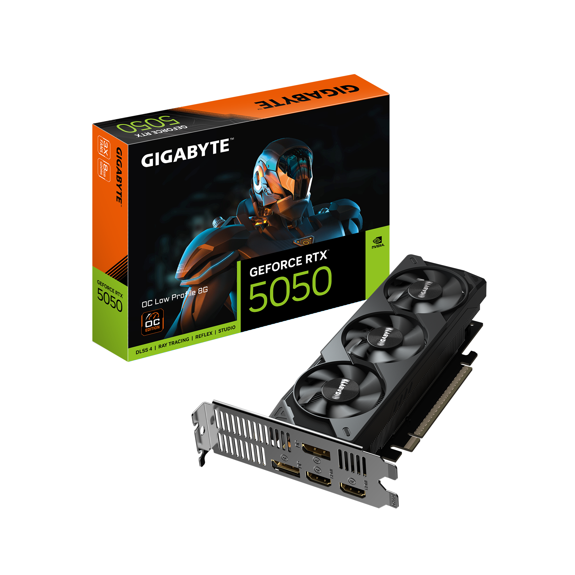 Gigabyte GeForce RTX 5050 | Low Profile OC GPU 8GB