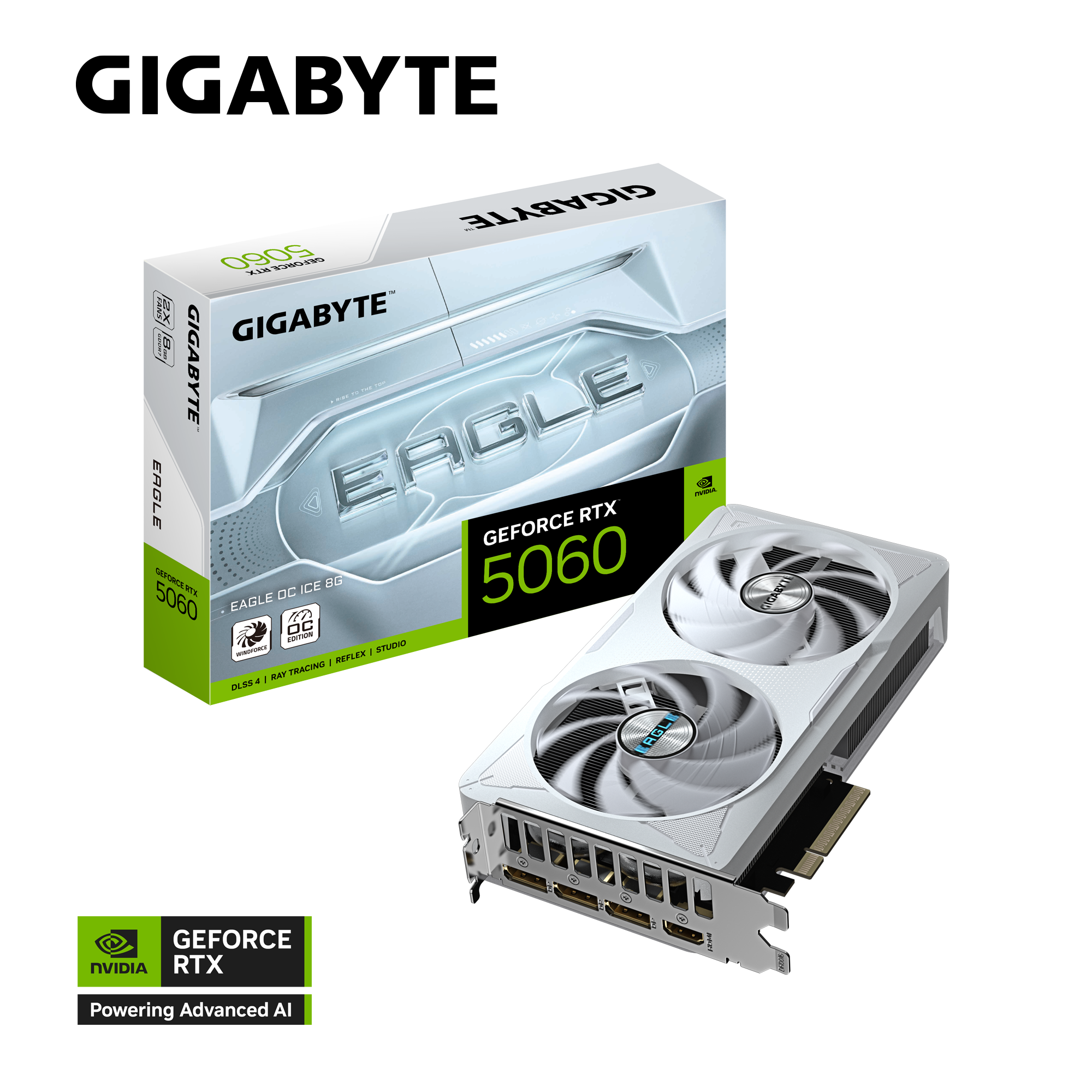 Gigabyte GeForce RTX 5060 | Eagle Ice OC SFF 8GB GPU