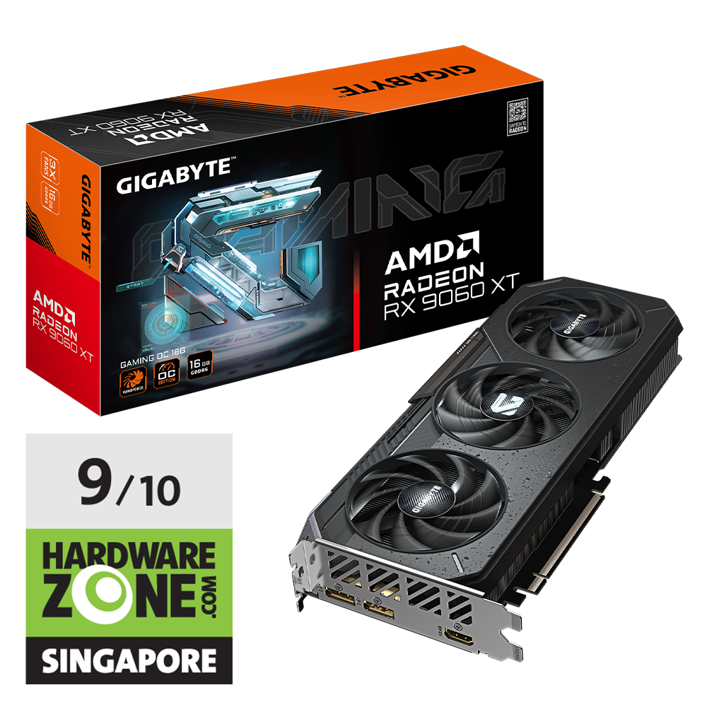Gigabyte Radeon RX 9060 XT | Gaming OC 16GB GPU
