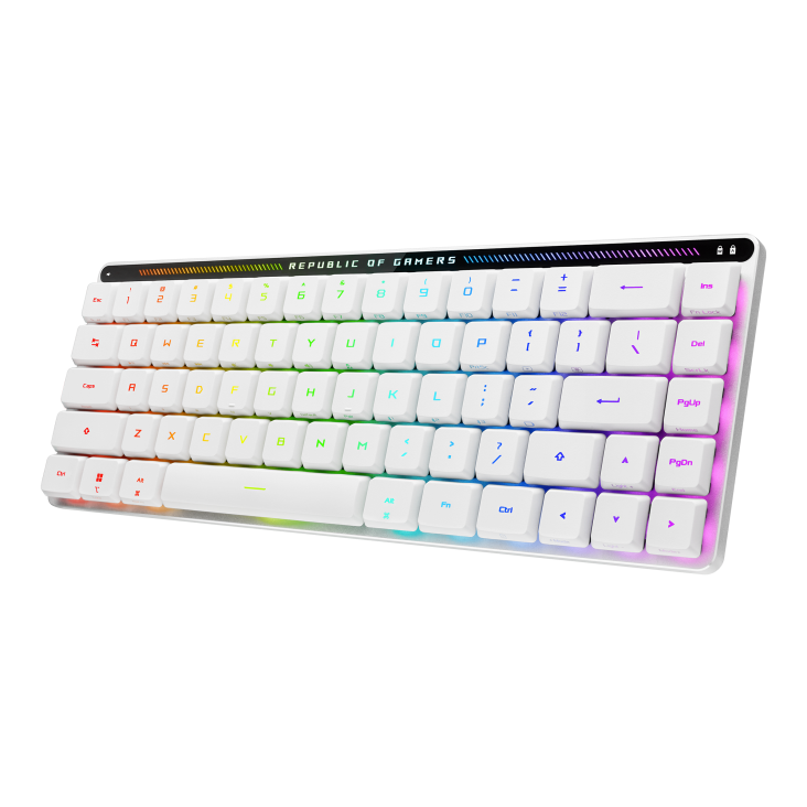 ASUS ROG Falchion RX | Low Profile 65% Wireless Mechanical Gaming Keyboard