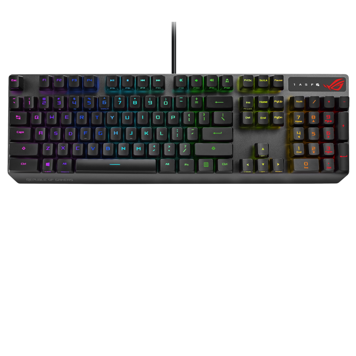 ASUS ROG Strix Scope RX | Optical Mechanical Gaming Keyboard - ROG RX Optical Mechanical Switch