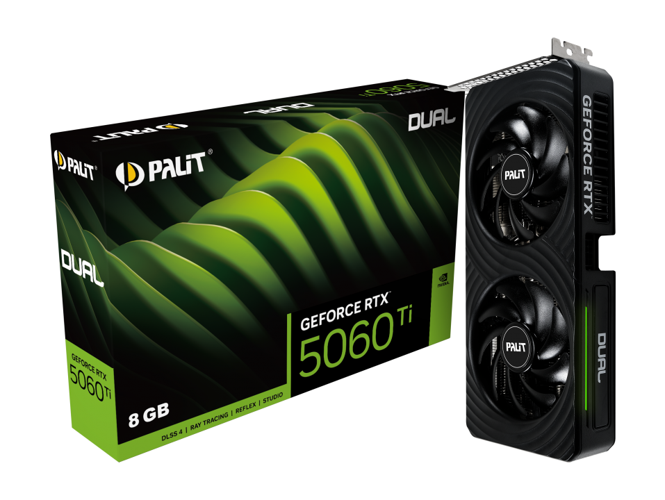 Palit GeForce RTX 5060Ti | Dual 8GB GPU
