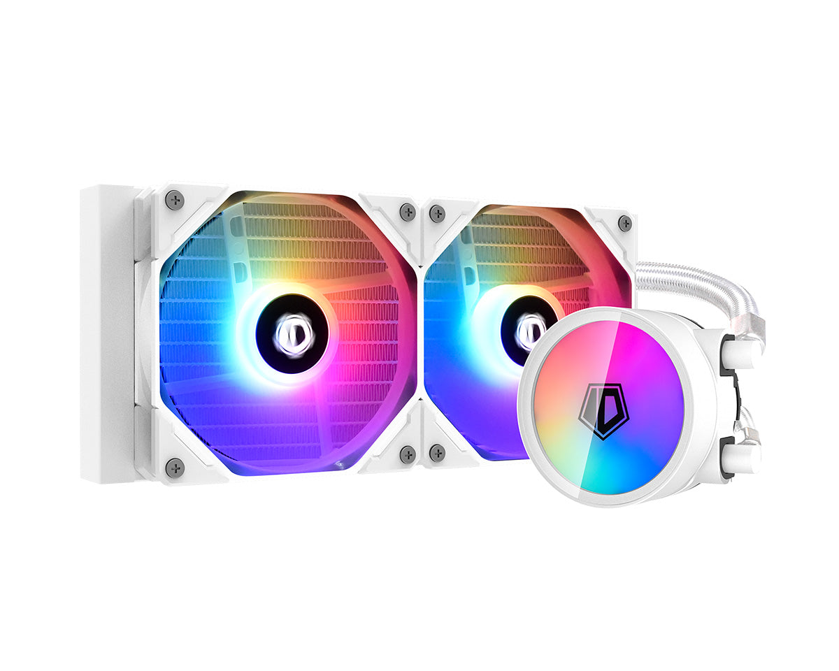 IDCooling ZoomFlow 240XT ARGB 240mm AIO Liquid Cooler (White)