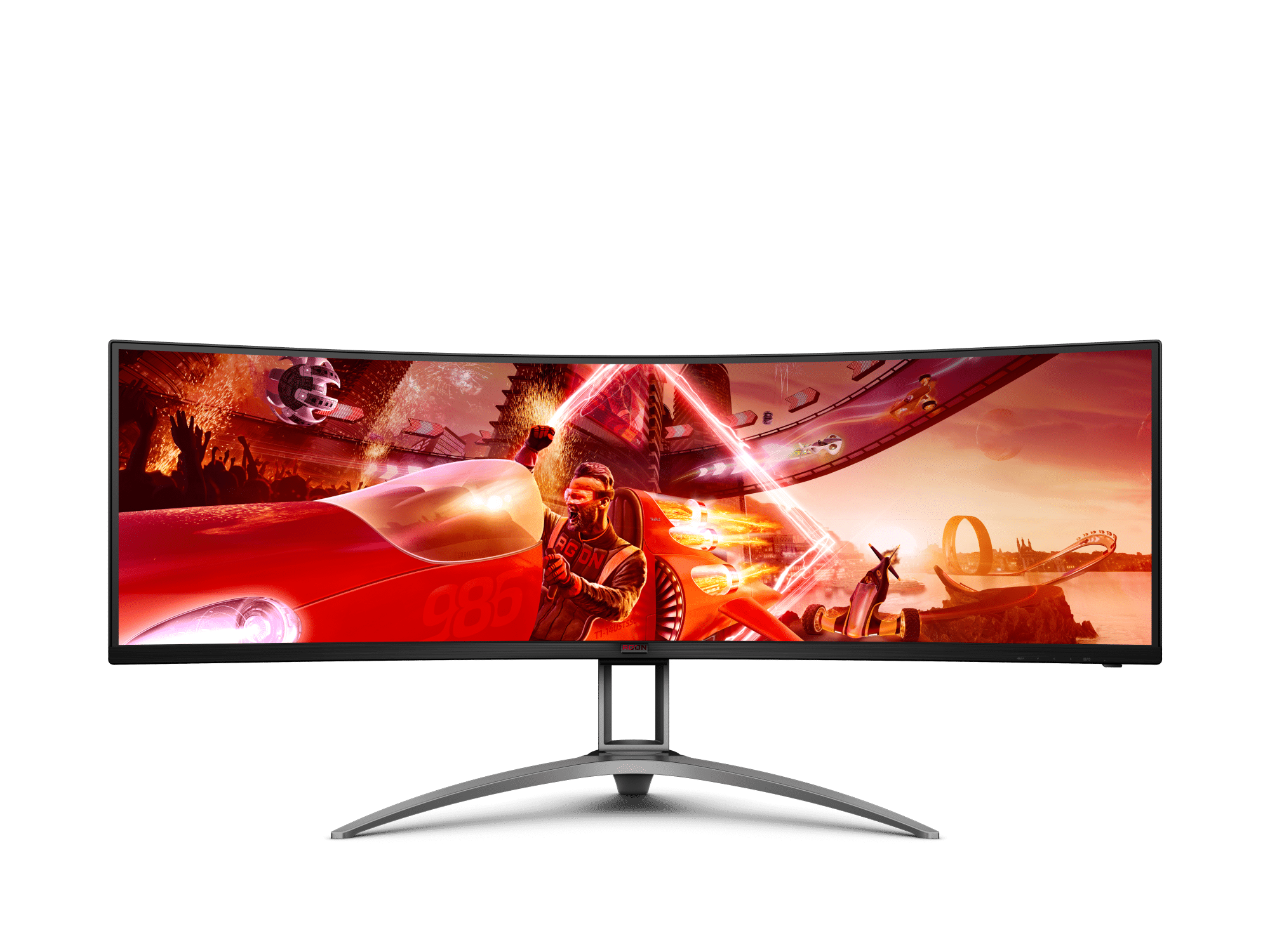 AOC AGON AG493UCX2 | 49" 165HZ (5120X1440) Curved VA Gaming Monitor