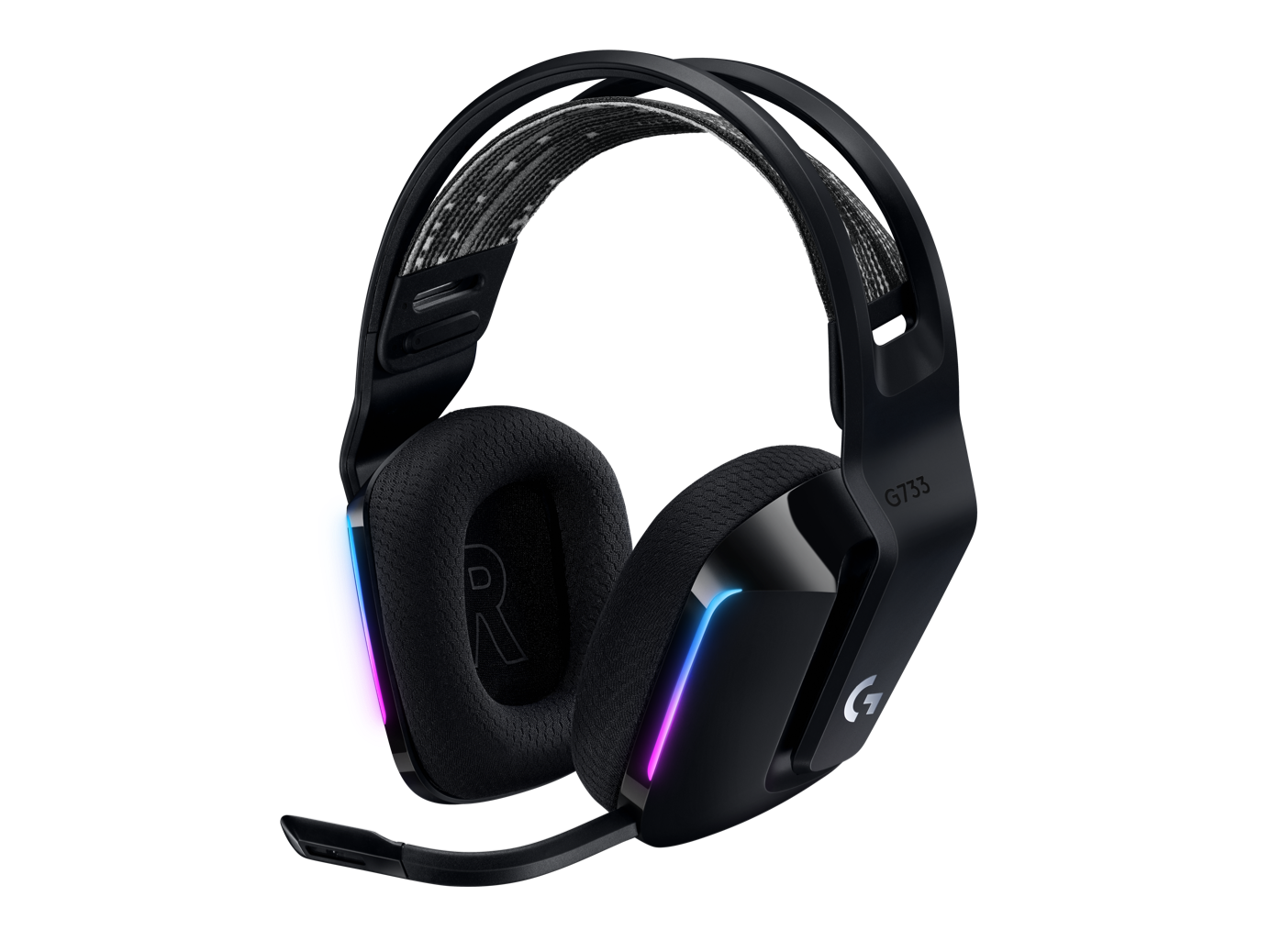 Logitech G733 Lightspeed | Wireless RGB Gaming Headset
