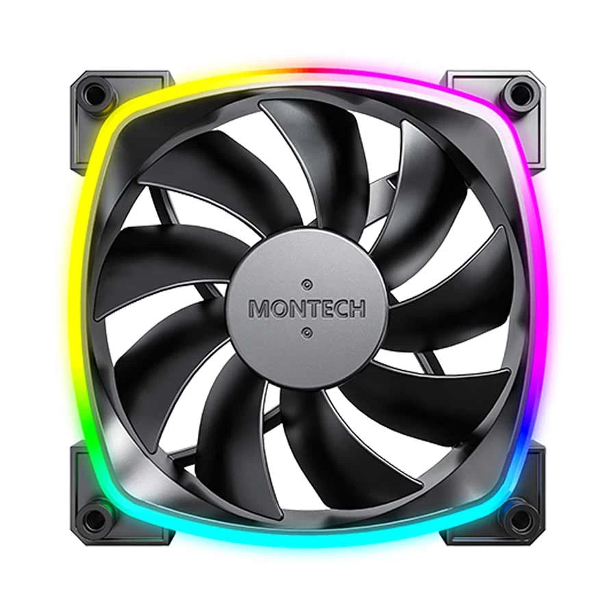 MONTECH AX120 ARGB | 120mm PWM Fan (Black)
