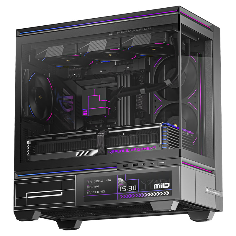 Thermalright TL-M10 Vision | MATX Case (With/Without Screen)