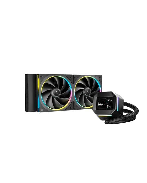 DeepCool LM240 ARGB | 2.4" LCD 240mm AIO Liquid Cooler