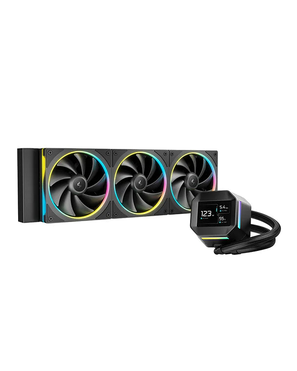DeepCool LM360 ARGB | 2.4" LCD 360mm AIO Liquid Cooler
