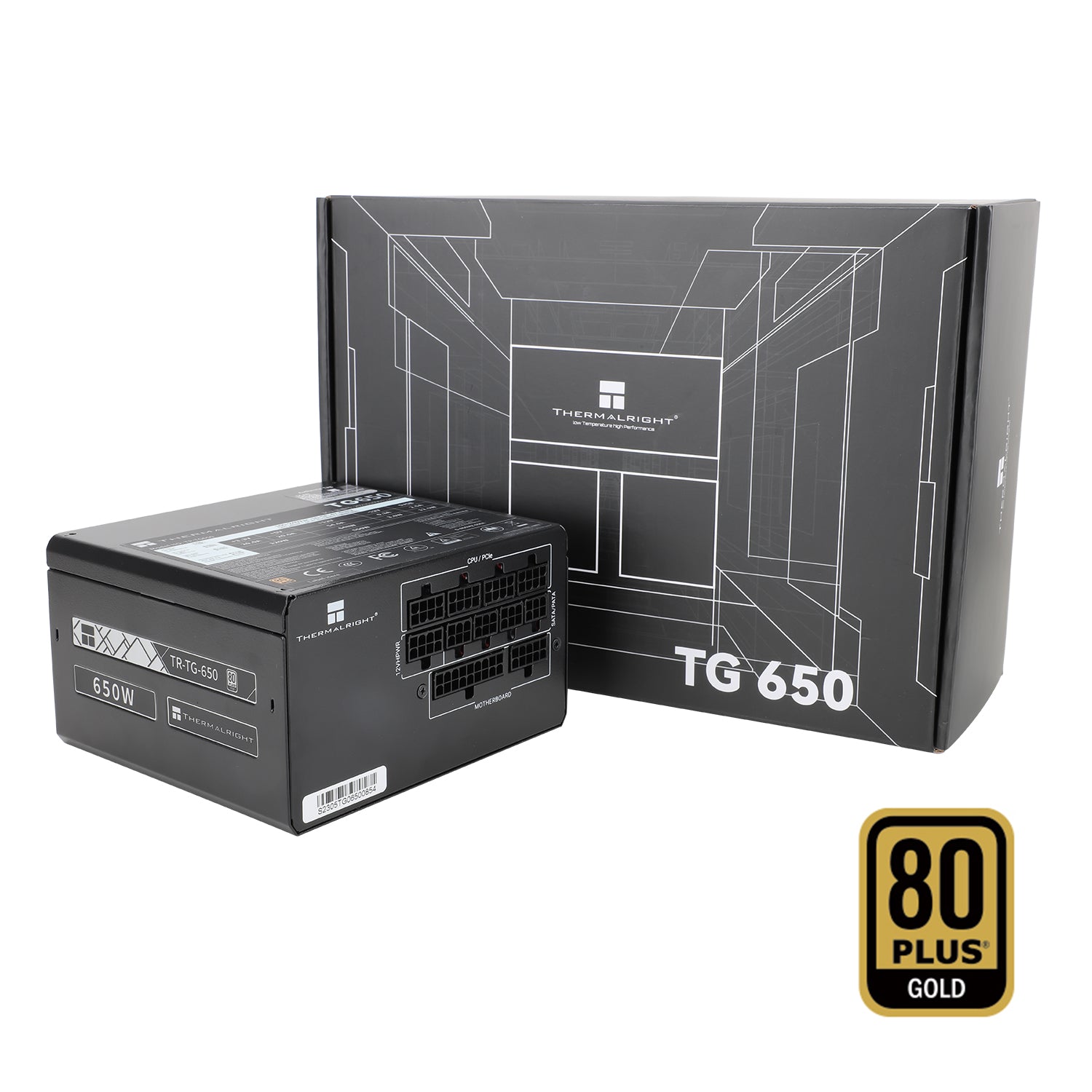 Thermalright KG 650W | 80+ Gold Modular PSU