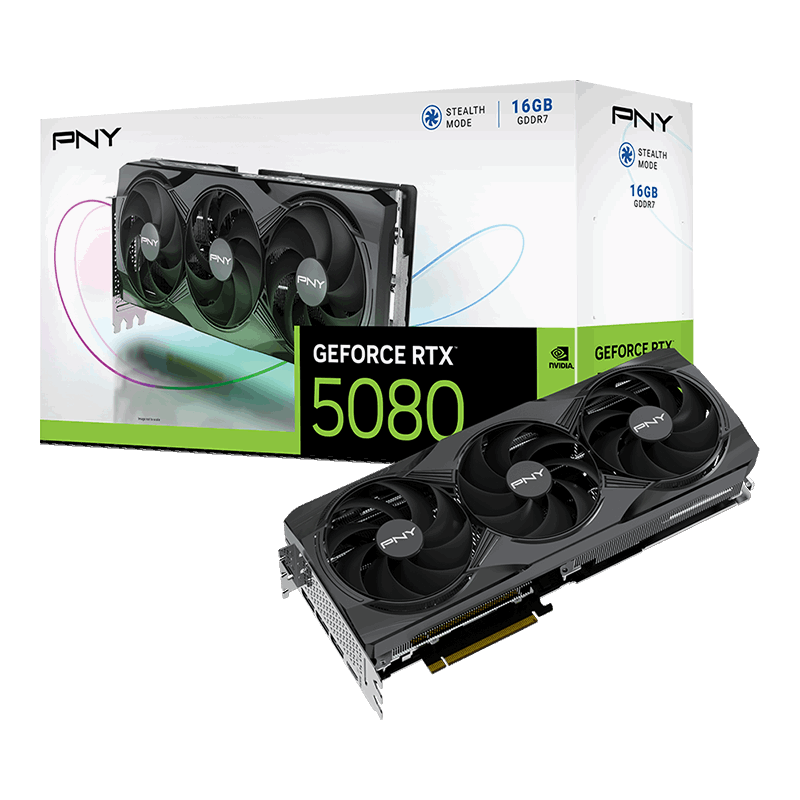 PNY GeForce RTX 5080 | Triple Fan 16GB GPU