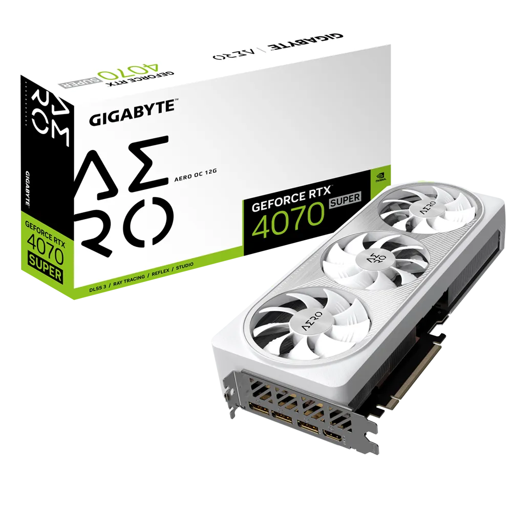 Gigabyte GeForce RTX 4070 Super | Aero OC 12GB GPU
