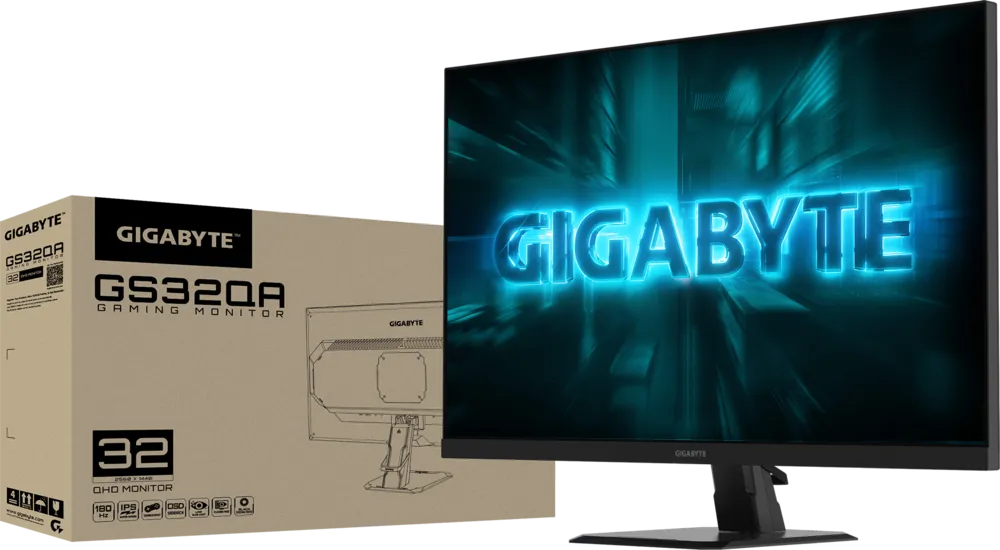 Gigabyte GS32QA 32" QHD | 180Hz SS IPS Panel