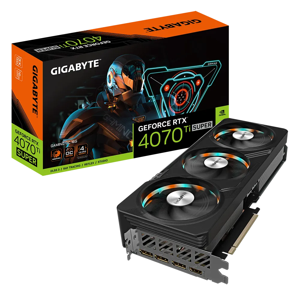 Gigabyte GeForce RTX 4070Ti Super | Gaming OC 16GB GPU