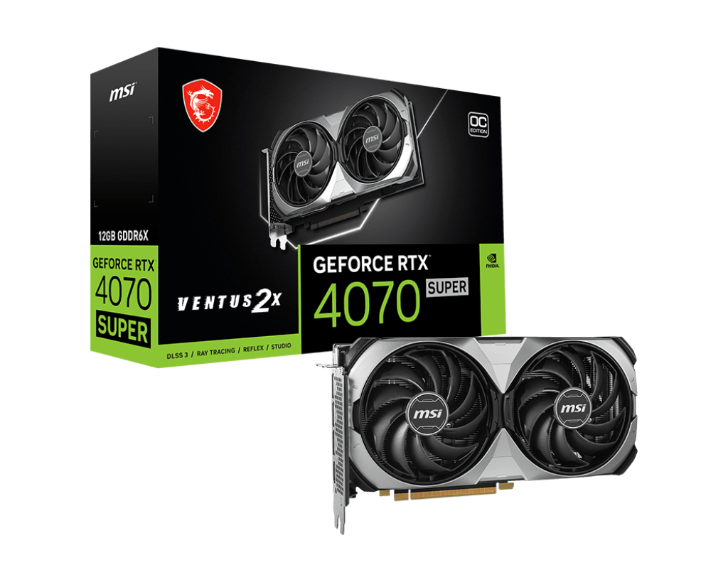 MSI GeForce RTX 4070 Super | ventus 2x OC 12GB GPU