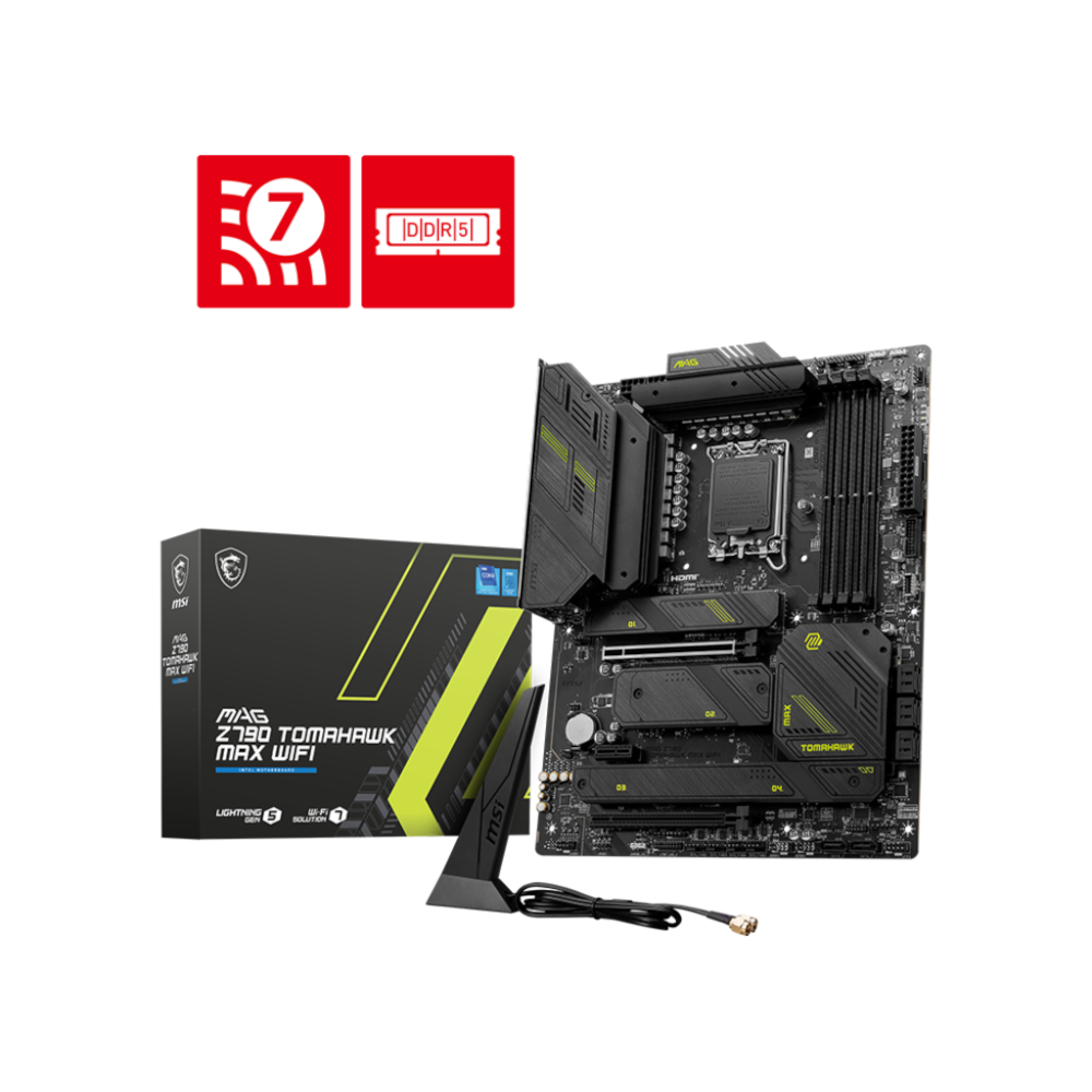 MSI MAG Z790 Tomahawk MAX WiFi DDR5 | LGA1700 ATX Motherboard