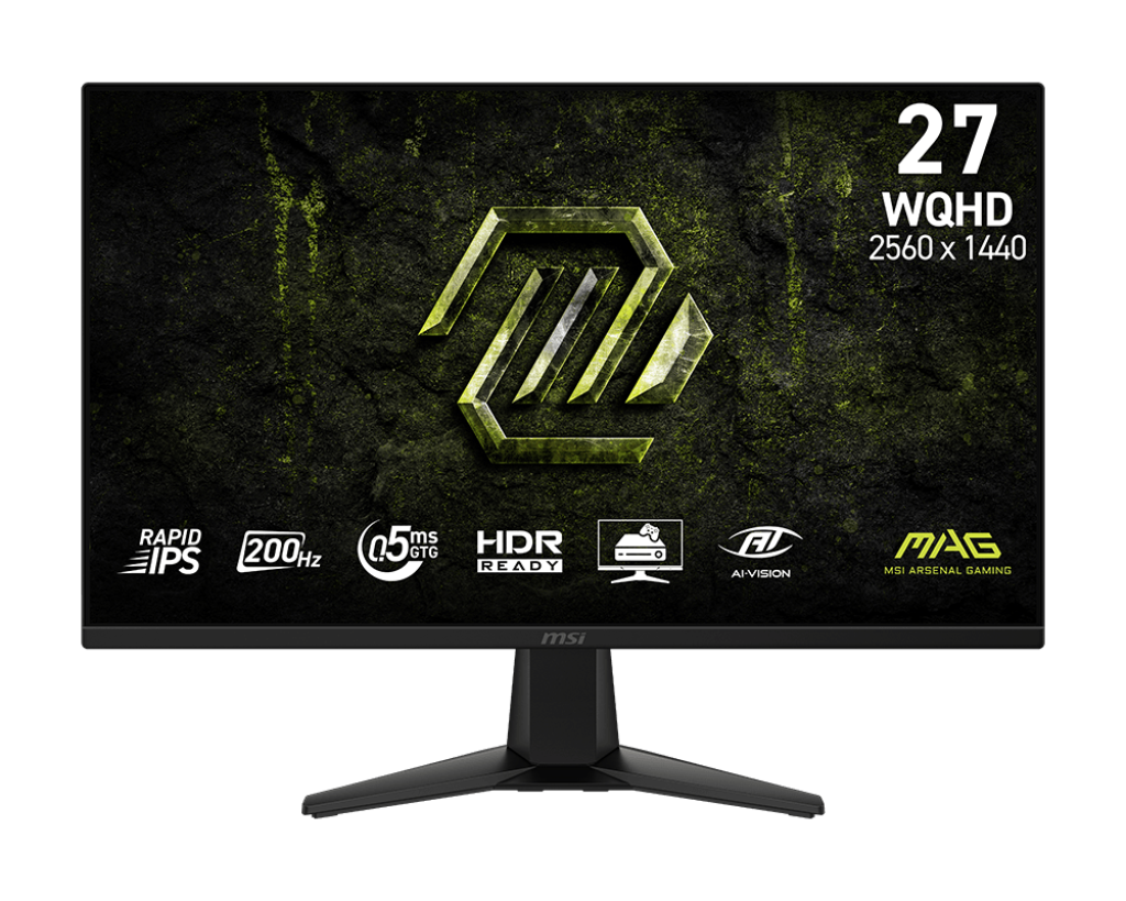 MSI MAG 275QF E20 | 27" 1440P (QHD) 200hz Gaming IPS Monitor
