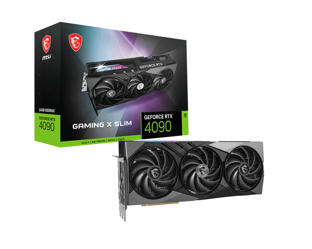 MSI GeForce RTX 4090 | GAMING X Slim 24GB GPU