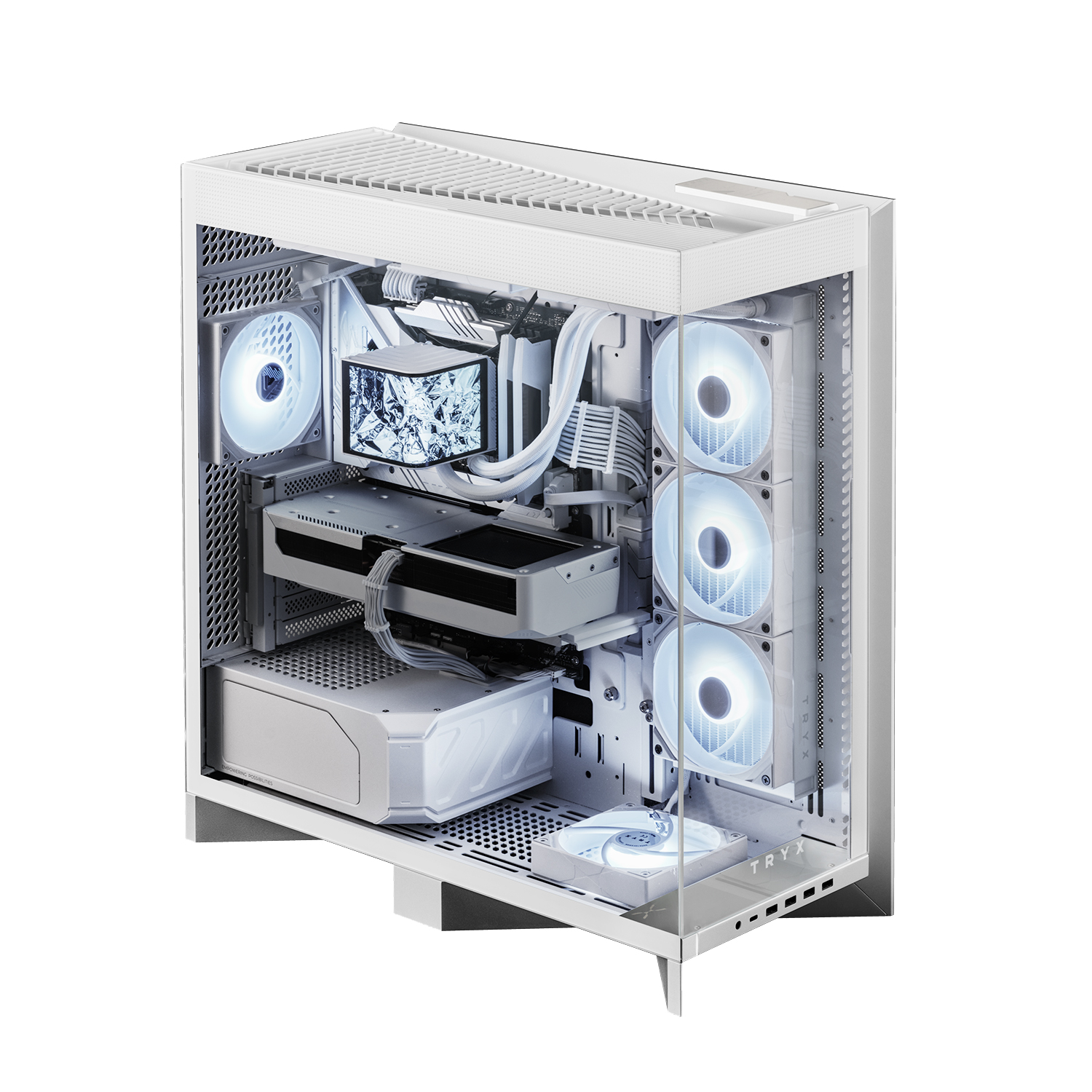 LUCA L70 | Mid tower Case (Black/White)