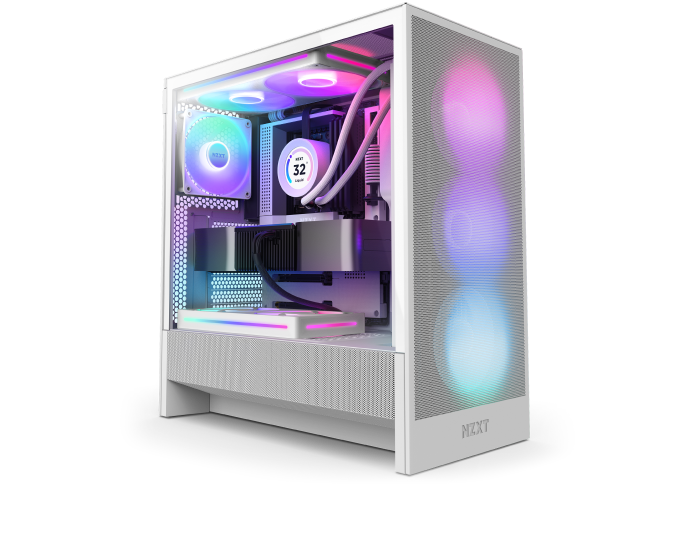 NZXT H5 Flow RGB 2024 | ATX Tempered Glass Case