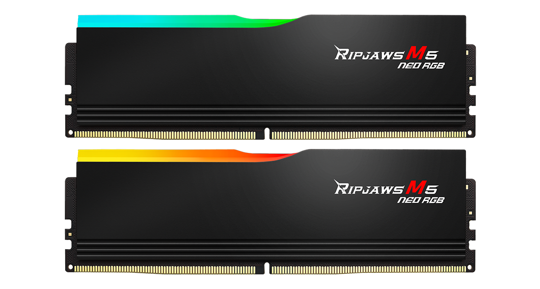 G.Skill Ripjaws M5 Neo RGB White | AMD Expo DDR5 6000Mhz
