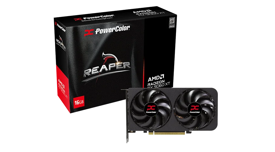 PowerColor Radeon RX 9060 XT | Reaper 16GB GPU