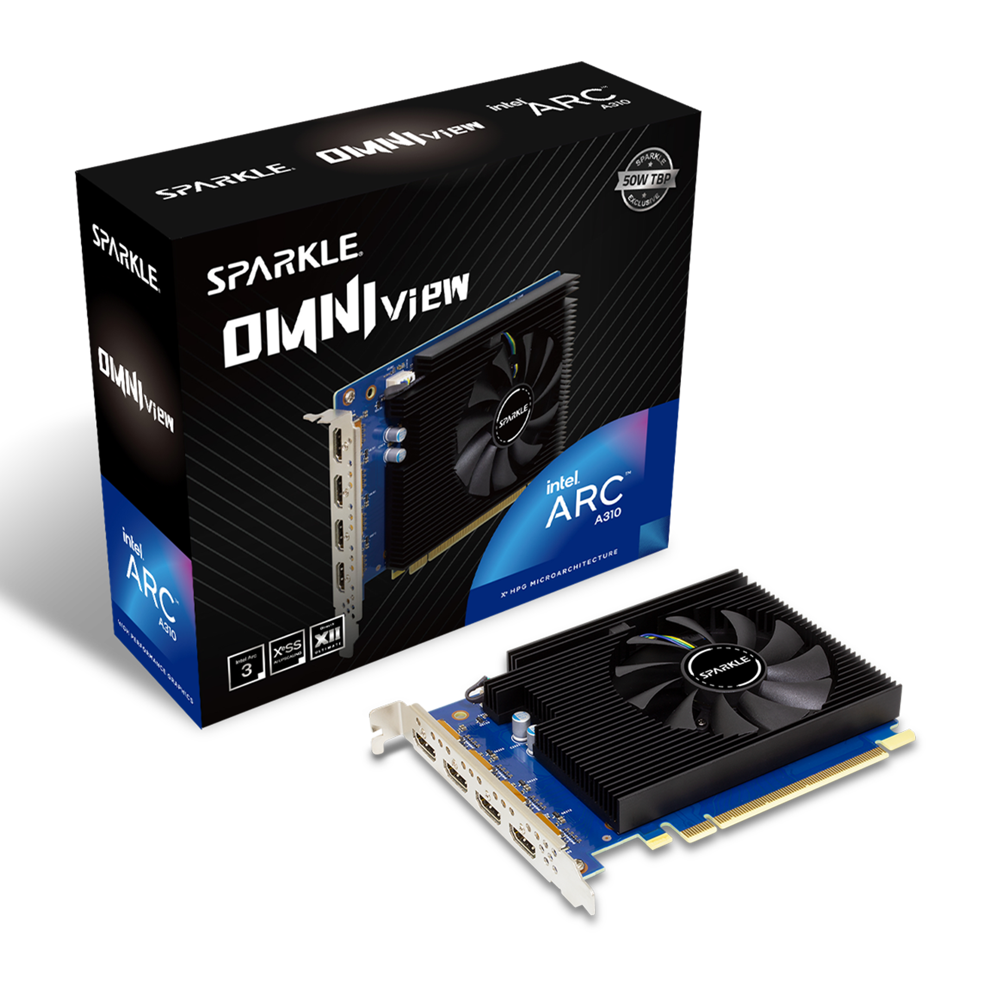 Sparkle Intel Arc A310 | OMNI View 4GB GPU