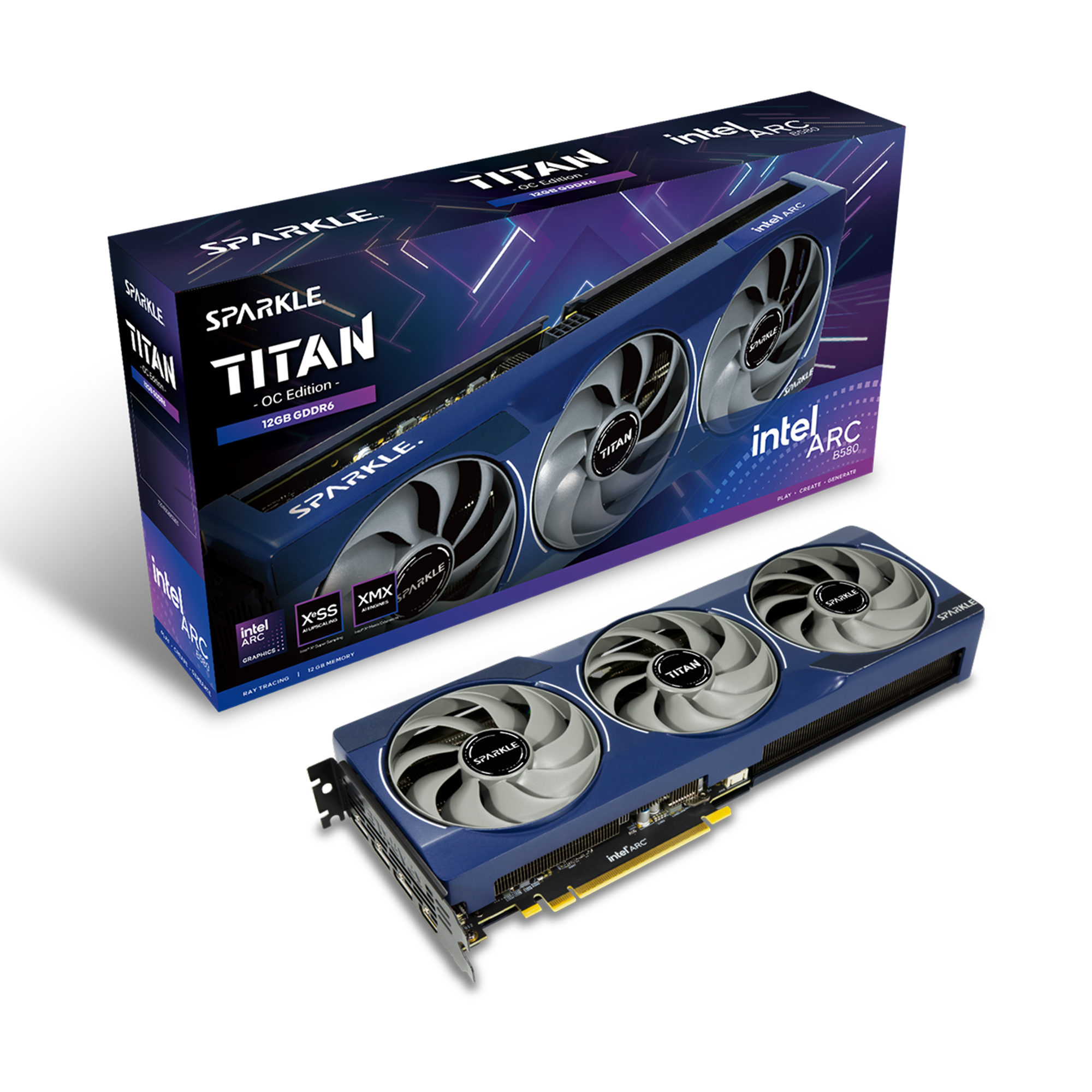 Sparkle Intel Arc B580 | Titan OC 12GB GPU