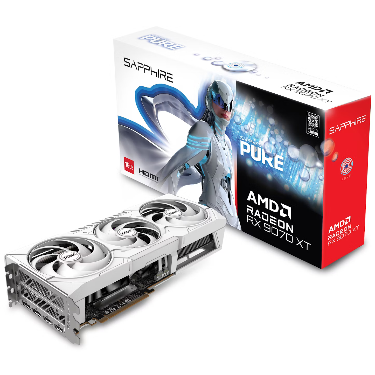 Sapphire Radeon Pure RX 9070 | Gaming OC 16GB GPU