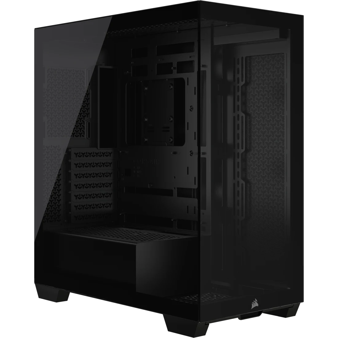 Corsair 3500X | Tempered Glass Micro Case (White/Black)