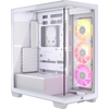 Corsair iCUE LINK 3500X RGB | ARGB Tempered Glass Micro Case (White/Black)