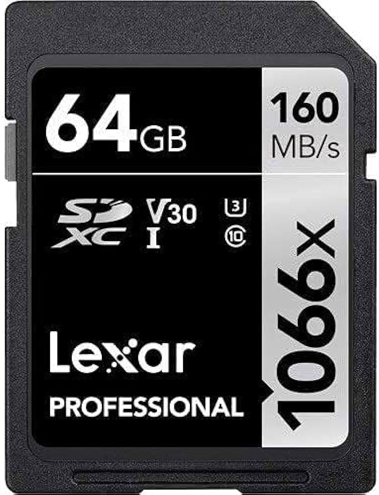 LEXAR Professional 1066x | LR160/W120 MB/s SDXC™ Cards