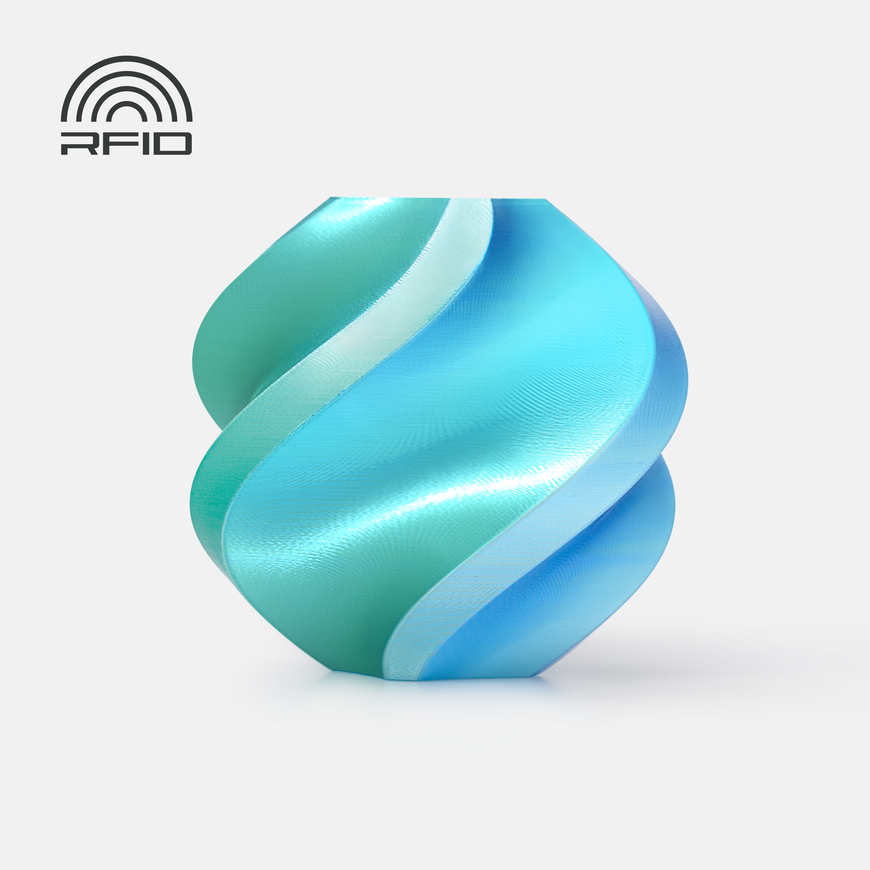 Bambu Lab 3D Printer Filaments | PLA Silk+ w Reusable Spool