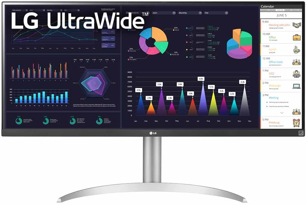 LG 34WQ650-W | 34" FHD Ultrawide 100HZ IPS Monitor