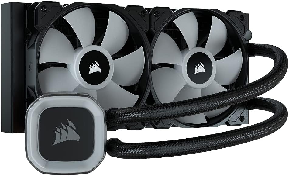 Corsair iCUE H100i RGB | 240mm AIO Liquid Cooler (White)