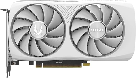 Zotac GeForce RTX 4060 | Twin Edge OC 8GB GPU (White)