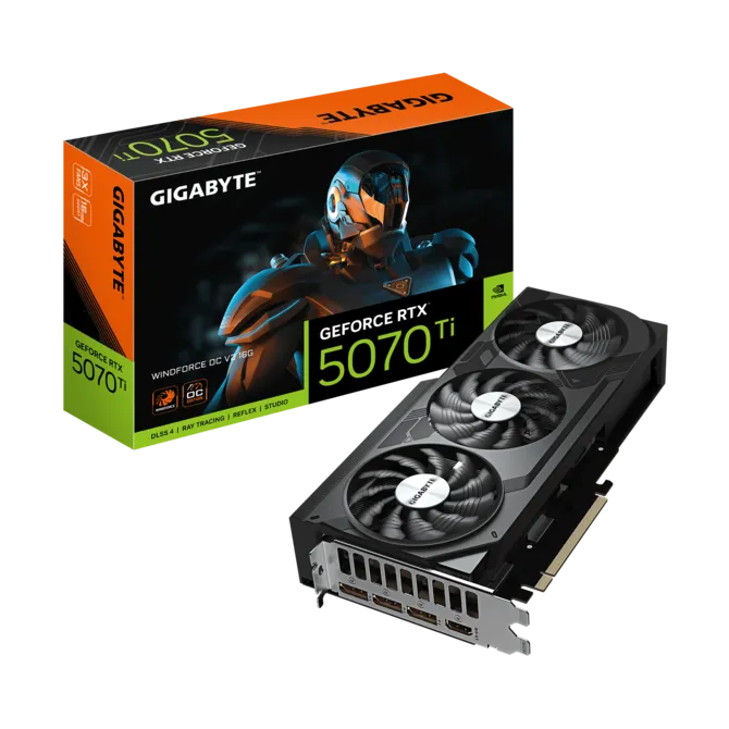 Gigabyte RTX 5070Ti | Windforce OC V2 - 16GB