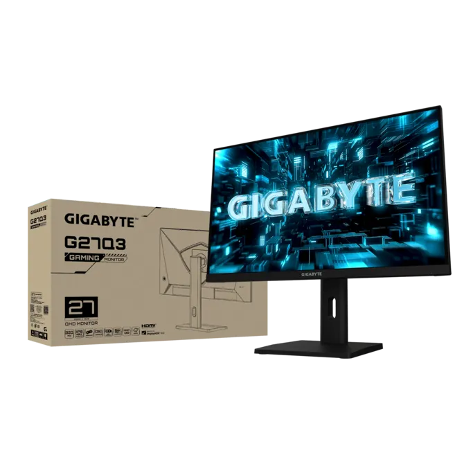 Gigabyte G27Q3 Gaming Monitor | 27" QHD 320Hz SS IPS Panel (G-SYNC)