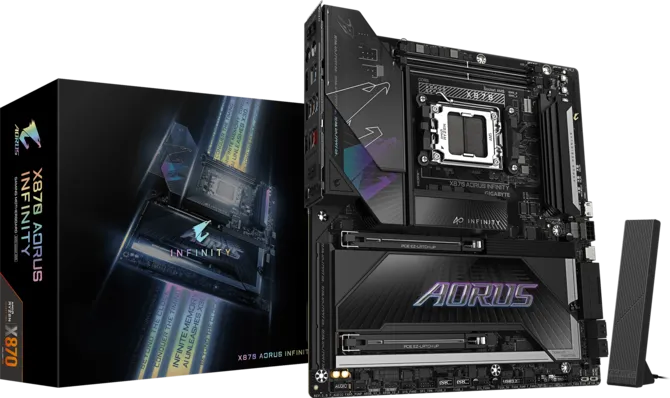 GIGABYTE X870 AORUS INFINITY | ATX Motherboard.