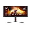 AOC MONITOR 34" CU34G4Z | FAST VA CURVED 1500R WQHD A-SYNC 240HZ