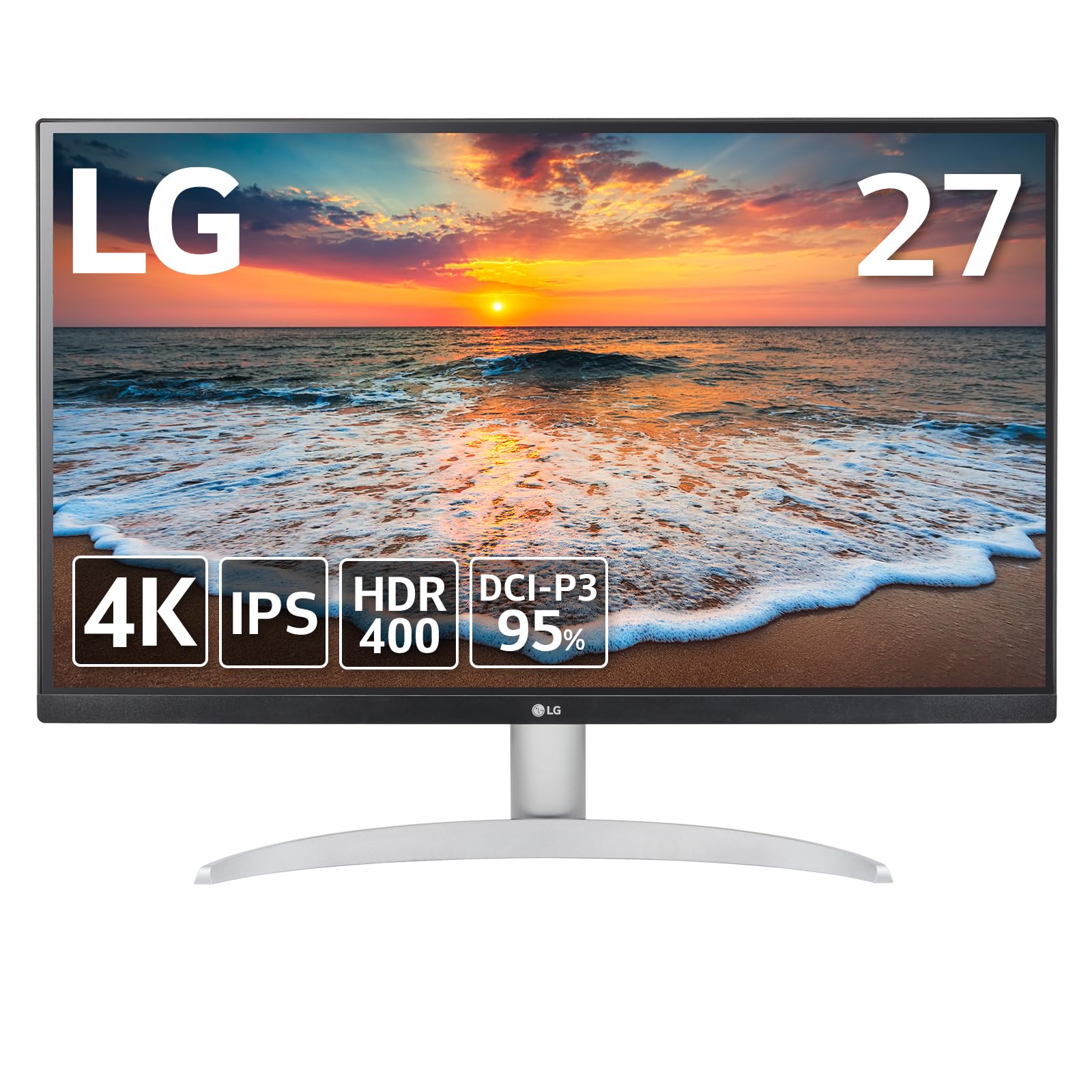 LG 27UP600-W | 27" UHD  IPS Monitor