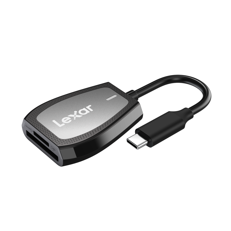 LEXAR RW470 | MicroSD + SD Card Reader USB3.2 Type C