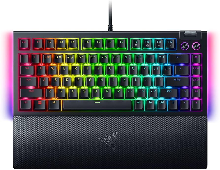 Razer BlackWidow V4 75% | Compact Hot-swappable Mechanical Gaming Keyboard