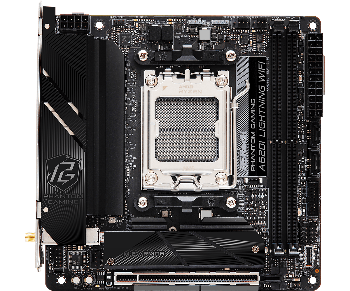 ASRock A620I | Lightning WiFi6e Motherboard