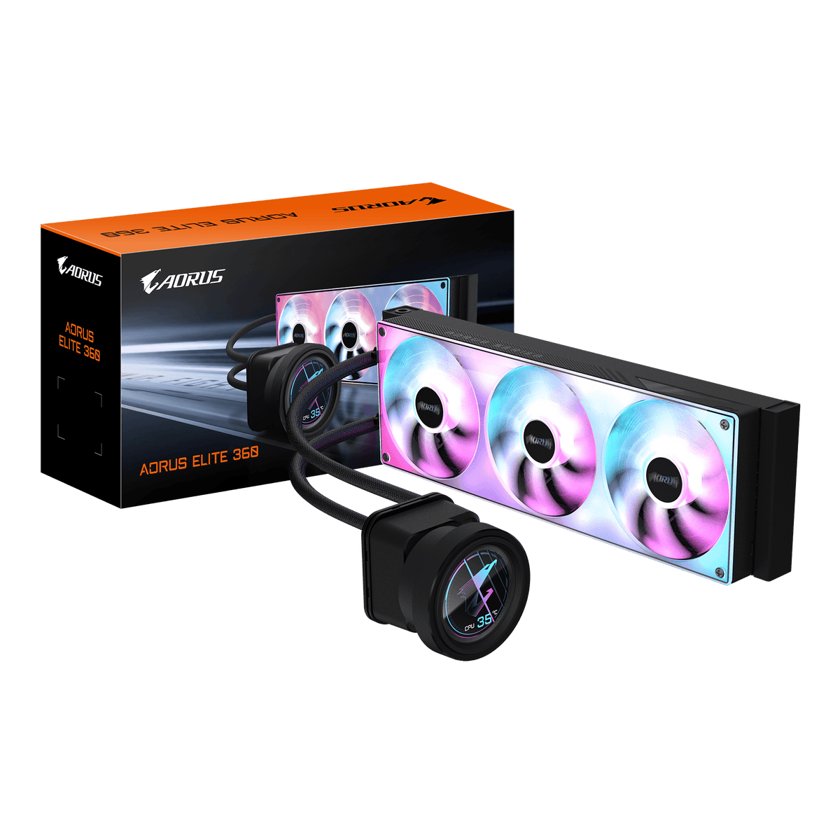 Gigabyte Aorus Elite 360 LCD ARGB AIO
