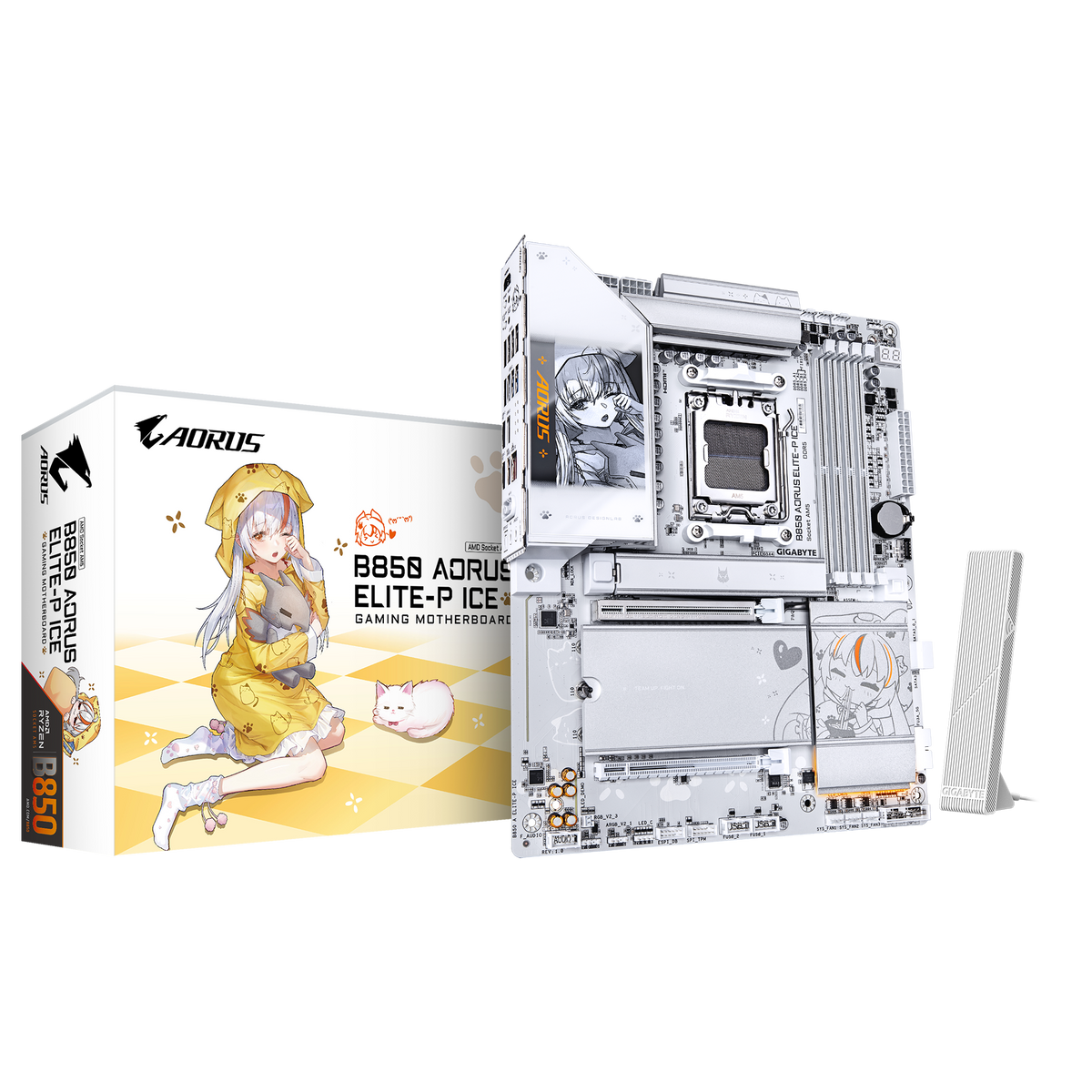 Gigabyte B850 AORUS ELITE-P ICE | WIFI7 AM5 Motherboard